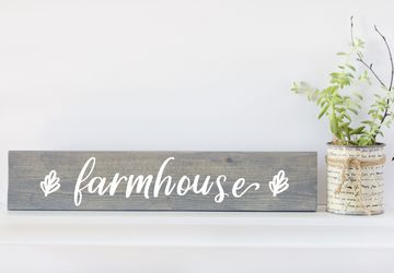 Rustic Signs, Small Farmhouse Sign, Wood Wall Art, Farmhouse Decor, Farmhouse Sign, Gifts for Her, Gifts Under 30, Farmhouse Wall Decor