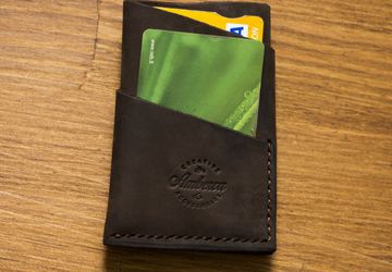 Leather Card Holder / Leather Card Wallet / Card Holder Wallet / Credit Card Holder / Outdoors gift/ Leather wallet