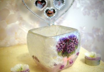 "Lilac paradise" vase