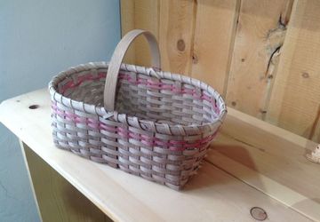 BEGINNING BASKETRY - THE BASIC MARKET BASKET with Irene Smith
