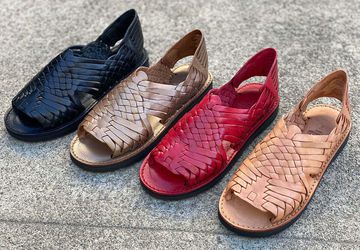 Women’s Classic Leather Huarache Sandals | Best-Selling Mexican Huaraches