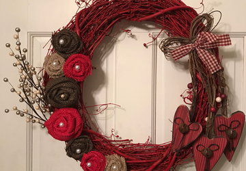 Valentine's Day Wreath