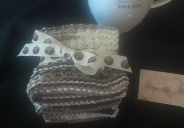 Brown Tones Dishcloth/Facecloth