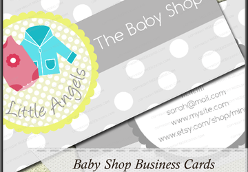 Cute Personalized Business Card Template