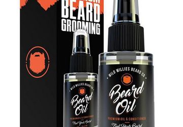 Original and Cool Mint Beard Oil | Wild Willies | Award-Winning