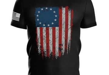 Betsy Ross Men’s Tee | USA Shirts