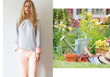 A gray sweatshirt COMFORT line by Ksusha Raikova