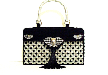Black and Sliver Handbag