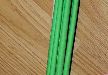 Giant flowers as decoration for photoset