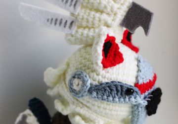 Silvally Pokemon Sun and Moon Alola Chibi Plushie Amigurumi Stuffed Toy Doll Handmade Softies Gift Baby Crochet Knit Inspired Plush