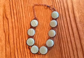 Jadeite Broken China bracelet