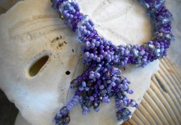 Twists of Purple Bracelet