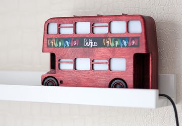 Nightlight "London bus"