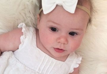 Baby Hair Bow, Baby Headband, Newborn Hair Bow, Hair Accessories, Nylon Headband, Baby Bow, Infant Hair Bow, Infant Headband