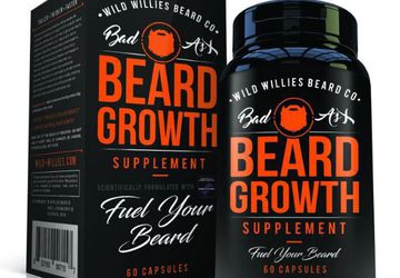 Wild Willies Beard Growth Supplements | 100% Blend of Natural Ingredients