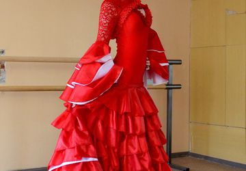 Flamenco dress (a dress and a bolero)