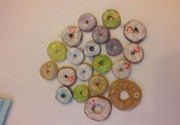 Random magnet donuts