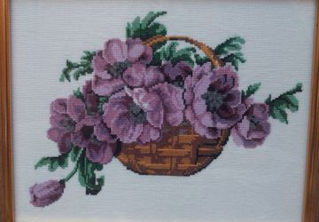 Picture with flowers