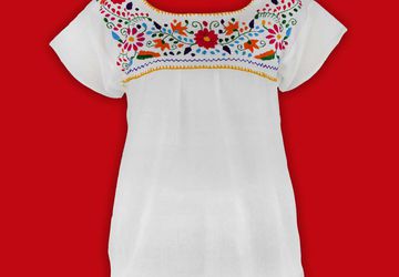 Embroidered Blouse | Mexican Blouses For Women
