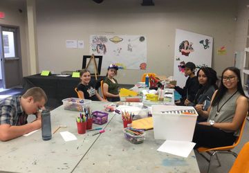 Youth Art Council: Leaf Project Planning and Building Session