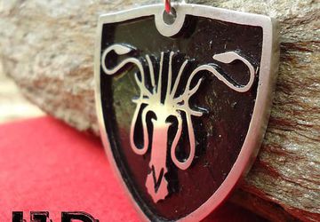 Grayjoy Pendant - Grayjoy Necklace - Game of Thrones - Game of Thrones Jewelry - Grayjoy Sigil - Game of Thrones Accesories