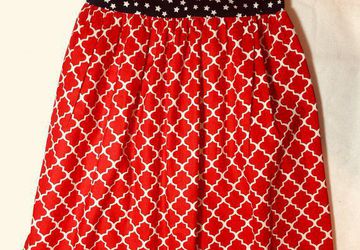 3 Toddler Patriotic T-Shirt Dress made from 100% Cotton in Red, White and Blue with Free Shipping