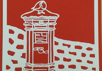 25 Christmas Themed Papercutting Templates