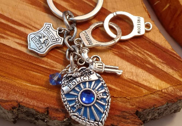 Police Key Chain