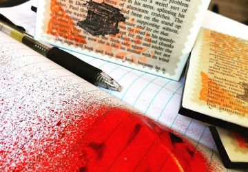 I'm Your Number One Fan  |  Stephen King's Misery Upcycled Book Page Coasters