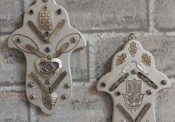 HAMSA WALL DECOR SET : A GOOD LUCK CHARM