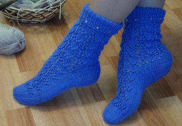 "Warm frost" socks