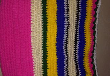 Hand made crochet bag