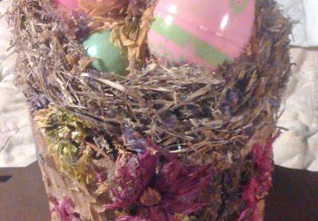 Real Nest Easter Basket