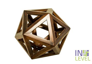 A decorative lamp shade