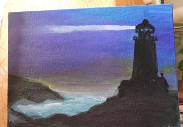 A painting (lighthouse)