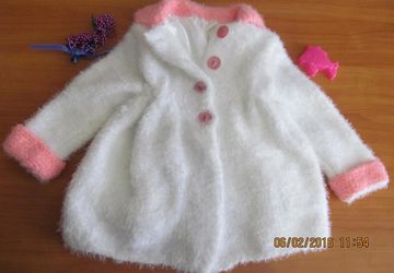 A white children's coat