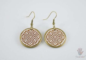 Portuguese Montanhac Round Earrings - BCDM-0-2