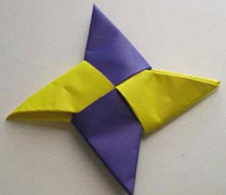 How To Make A Paper Ninja Star